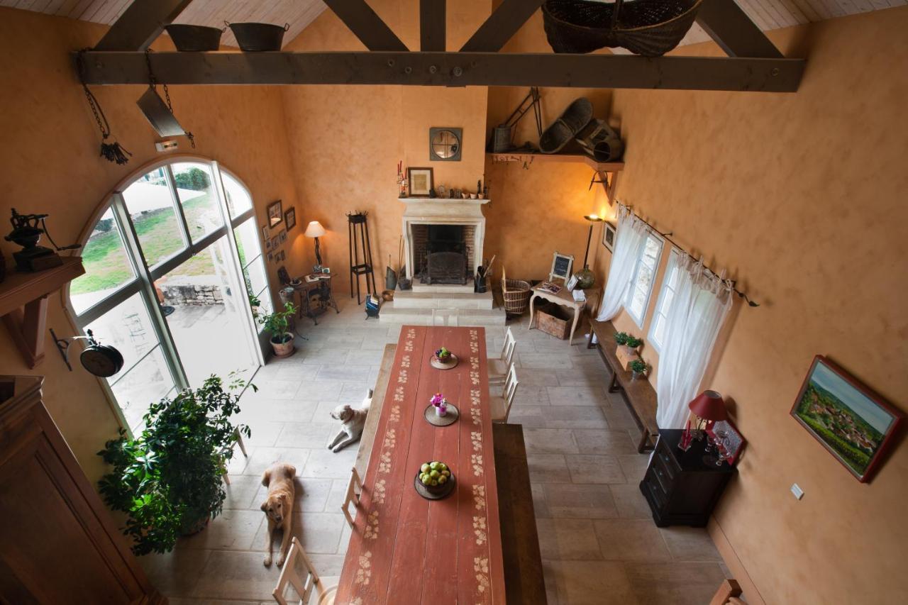 Domaine De La Combotte Bed & Breakfast Nantoux Luaran gambar